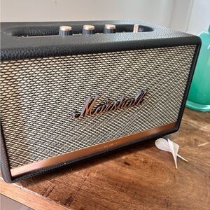 Used Marshall Action II Bluetooth Speaker Black